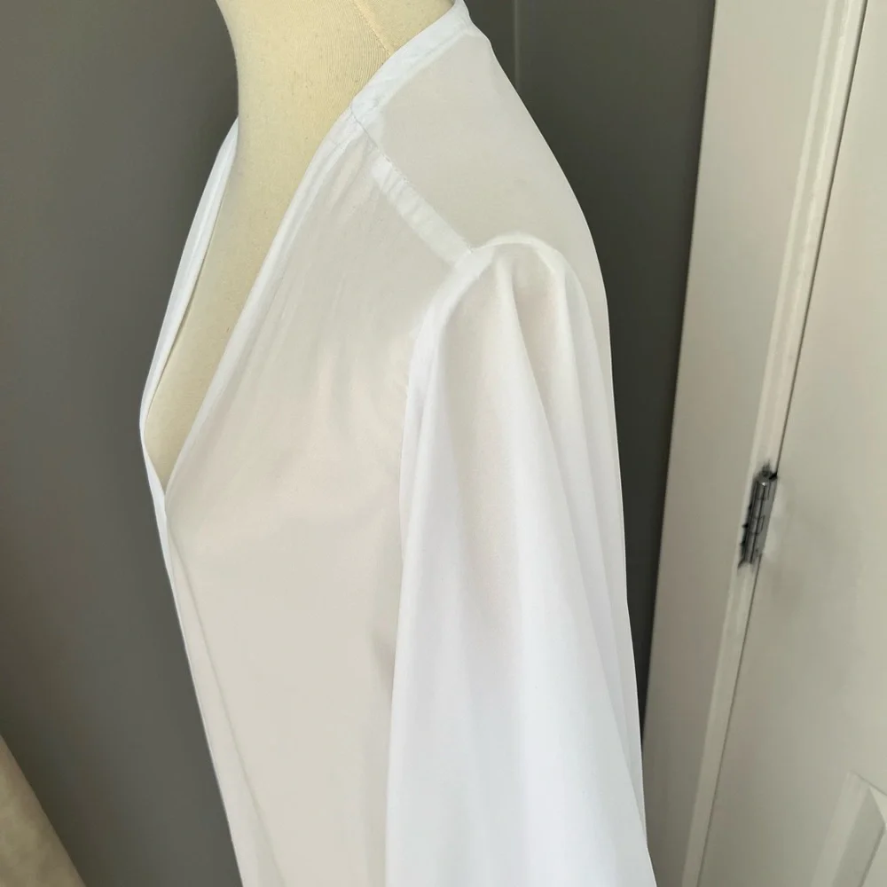 Jennafer Grace Ivory Sheer Kimono - Picture 5 of 14